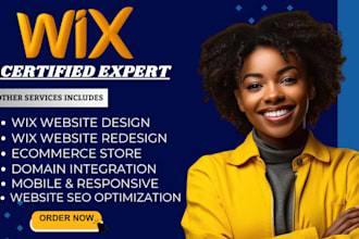 do wix website design wix ecommerce wix landing page wix seo wix blog wix velo
