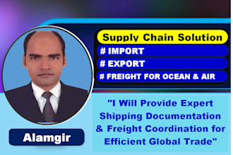 provide supply chain services for import and export docs