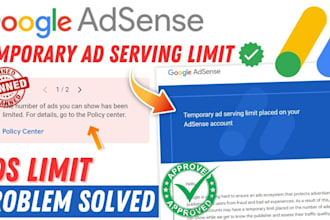 fix google adsense issues and remove ads limit on your website, blog, youtube