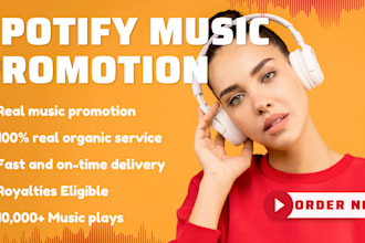 do organic music promotion on country music, latin, indie, reggae, reggaeton