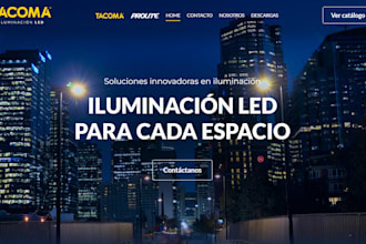 design and develope a responsive and personalized website