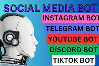 create tiktok live streaming bot, twitch bot, tiktok bot, reddit bot twitter bot