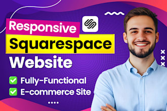 develop squarespace website, design or redesign squarespace website