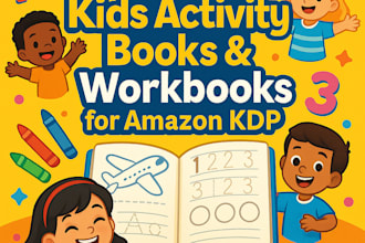 create engaging kids activity books children workbook kindergarten math