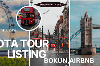 do tour listing on bokun booking, tours on ota listing viator, gyg, tripadvisor