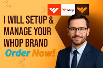 design and set up your custom whop store