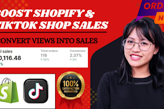 boost your shopify and tiktok shop sales with expert ecommerce marketing