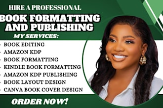 be pro book editor, poetry, workbook and journal editor, amazon KDP formatting,