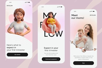 develop ai pregnancy test app, period tracker,  menstrual, ovulation tracker app