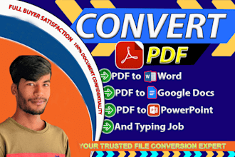 convert, PDF to word and word to PDF using google docs