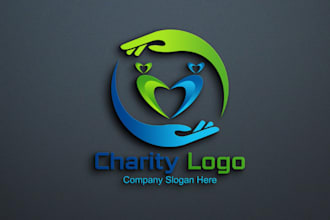 create your healthcare, nonprofit and charity logo