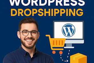 design responsive ecommerce website woocommerce store with dropshipping model