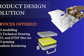 create 3d product renders, amazon package box and label design for your product