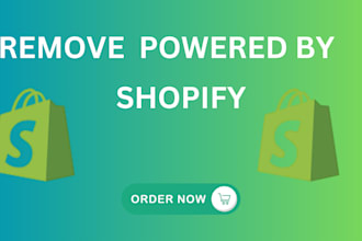 remove powered by shopify