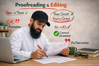 do accurate grammar and punctuation corrections