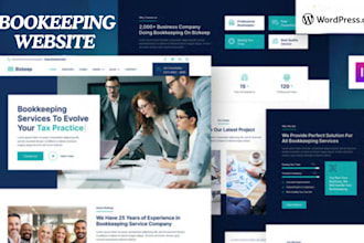 build insurance website design bookeeping website redesign tax account website