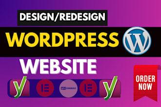 build, rebuild wordpress website, business site design,landing page design