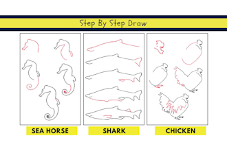 create step by step tutorial and add numbers to each step