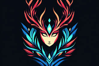 design a custom fantasy, rpg, sci fi animated game logo