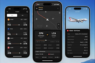 build ai aviation marketplace app, aircraft rental app, aircraft charter app