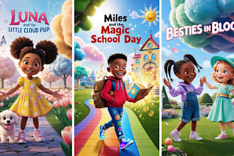 illustrate children story book children book kids story picture book