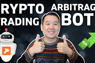 develop arbitrage trading bot, arbitrage bot, crypto trading bot, hft bot