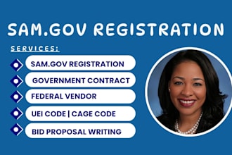 register your business on samgov and get your uei and cage code