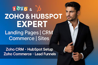 do zoho landing page zoho site zoho commerce zoho crm hubspot website hubspot