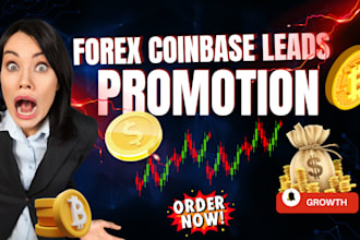 generate coinbase leads quality hot forex crypto leads via promotion marketing