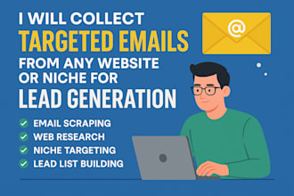 collect targeted business emails from any website or niche
