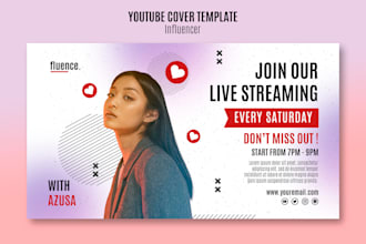 design an eye catching youtube community post or poll graphic