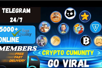 crypto telegram promotion, crypto telegram marketing, telegram subscribers