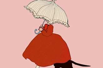 create custom whimsical illustrations