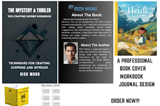 design workbook journal worksheet, format your ebook for print or digital layout
