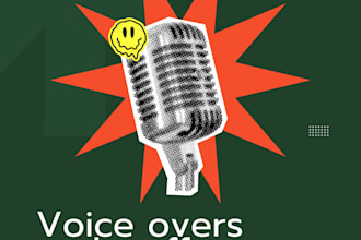 do a spanish voice over or voice acting for your project