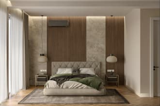be your 3d artist, design realistic interior, master bedroom,3d walkin closet,
