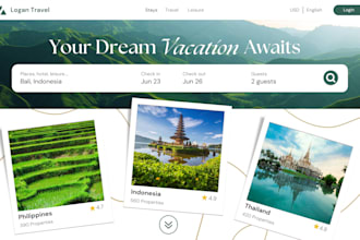 build automated travel affliate website or agency website for passive income