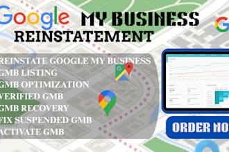 setup optimize google my business profile and map
