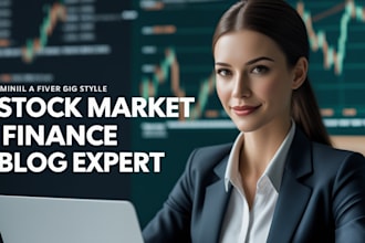 write SEO stock market articles with equity research and insights