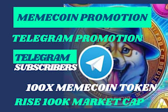 run telegram ads to trend memecoin hit 90m crypto investors memecoin promotion