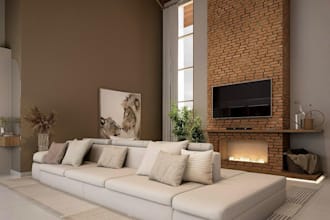 render realistic 3d interiors using d5 render for real estate and architecture