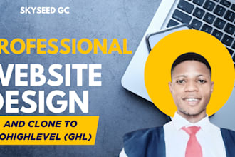 build, rebuild, redesign, move, migrate wordpress, wix, website to gohighlevel