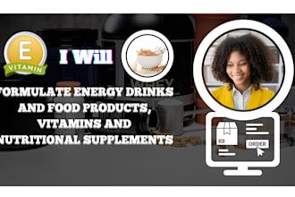 formulate energy drinks and food products, vitamins and nutritional supplements