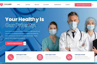 build medical dentist website diagnostic x ray radiology ct scan website