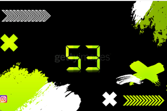 design a twitch overlay panels offline screen and more