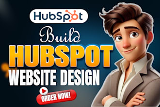 design hubspot website, hubspot landing page, hubspot template, hubspot seo