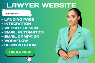 design lawyer website, law firm, attorney, notary website legal website
