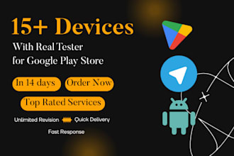 get you 12 testers to 20 tester for your google play closed testing