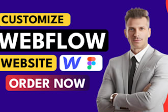 design or redesign responsive figma or webflow website,  wireframe or prototype