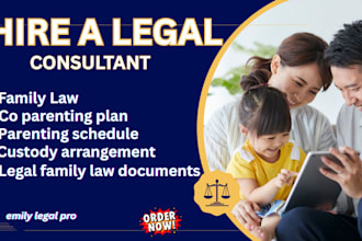 draft  your child custody agreement and coparenting child support law